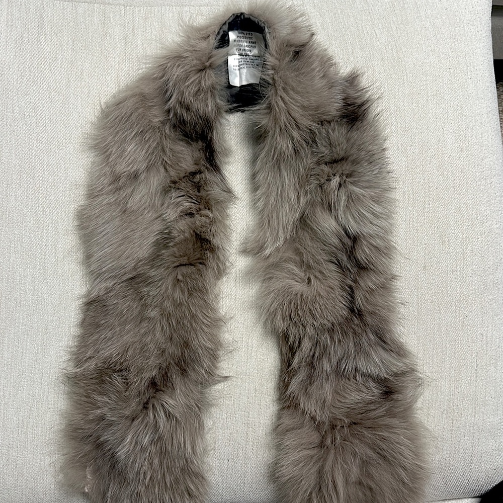 Pologeorgis 100% Dyed Fox Fur